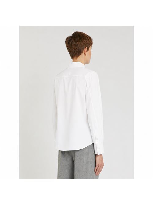 Women's cotton shirt with an essential and versatile design. Made from 100% high-quality cotton, it ensures all-day comfort and breathability. MARELLA SPORT | 2613111064200001